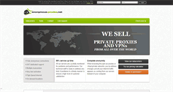 Desktop Screenshot of anonymous-proxies.net